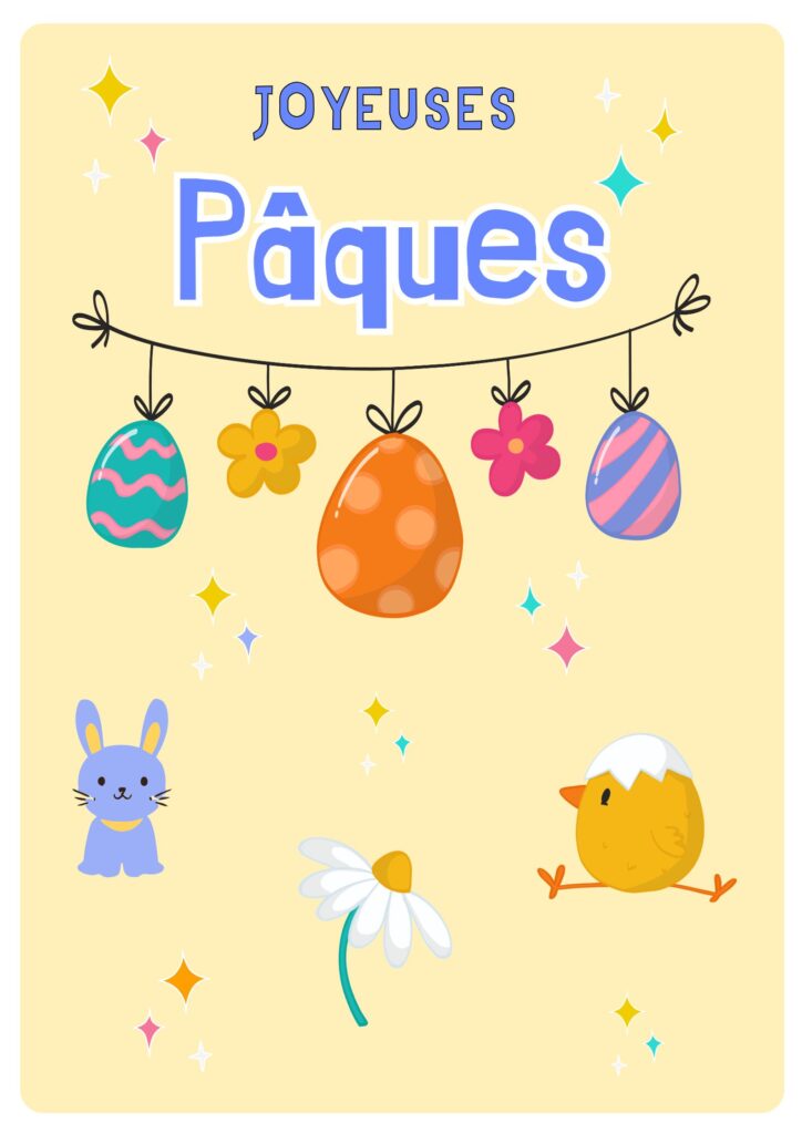 affiche paques